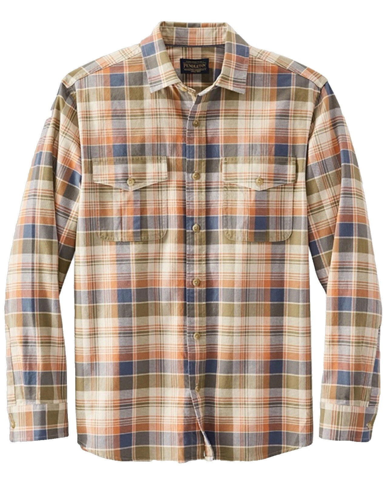 Pendleton Multicolor Informal Con Botones camisas para hombres