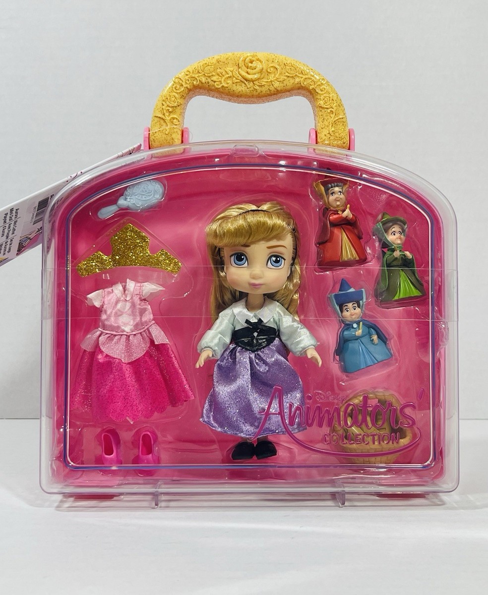 New Aurora Disney Animators' Collection Mini Doll Play Set 5