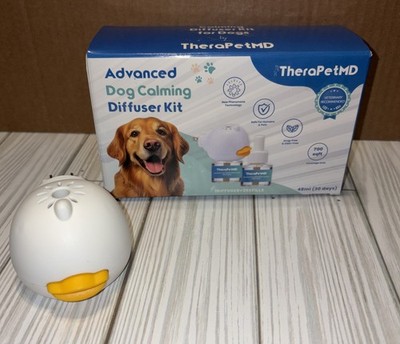TheraPet MD Advanced Dog Calming Diffuser Kit (2 Diffuser + 2 Refills) NEW