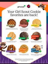 Thin Mints 2026 Girl Scout Cookies  FULL CASE  12 BOXES 