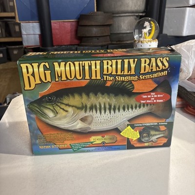 Vintage Gemmy Big Mouth Billy Bass Motion Activated Singing Fish 1999 New In Box