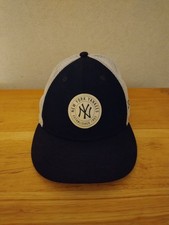 New York Yankees New Era 9Fifty Mesh Back Snapback Hat Blue/White MLB