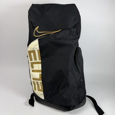 Nike Elite Shoulder Bag Black One Size Mens Padded Zip Pockets
