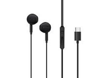 ozzzo 1100 Series USB-C In-Ear Mic Earbud Kit For Smartphone Black