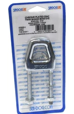 Sea Dog Twin Shank Bow Eye 5/16" x 3" 079233-1 Zinc Plated Finish 2-15/16" Shaft