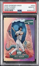 2022 DIAMOND KINGS DOWNTOWN #D20 KYLE TUCKER PSA 10