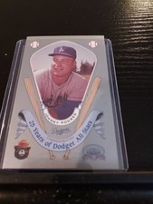 1987 Smokey Bear Los Angeles Dodgers 25 Years of All-Stars - Johnny Podres