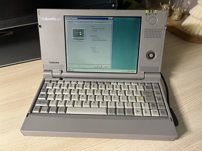 東芝Libretto 20 Toshiba Libretto 20 First Model Japan Only Rare Vintage