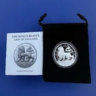 🇺🇸2026 Alderney 1oz Silver PROOF coin King’s Beasts – “Lion Of England”