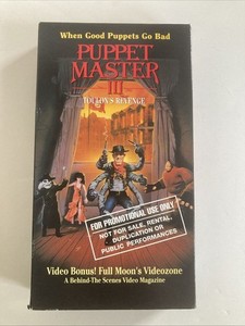 パペットマスター3 VHS パペットマスター PUPPET MASTER VHS ビデオテープ