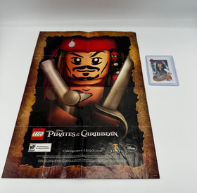 LEGO 4191 Pirates of the Caribbean Captain's Cabin- 100% Complete Jack Sparrow