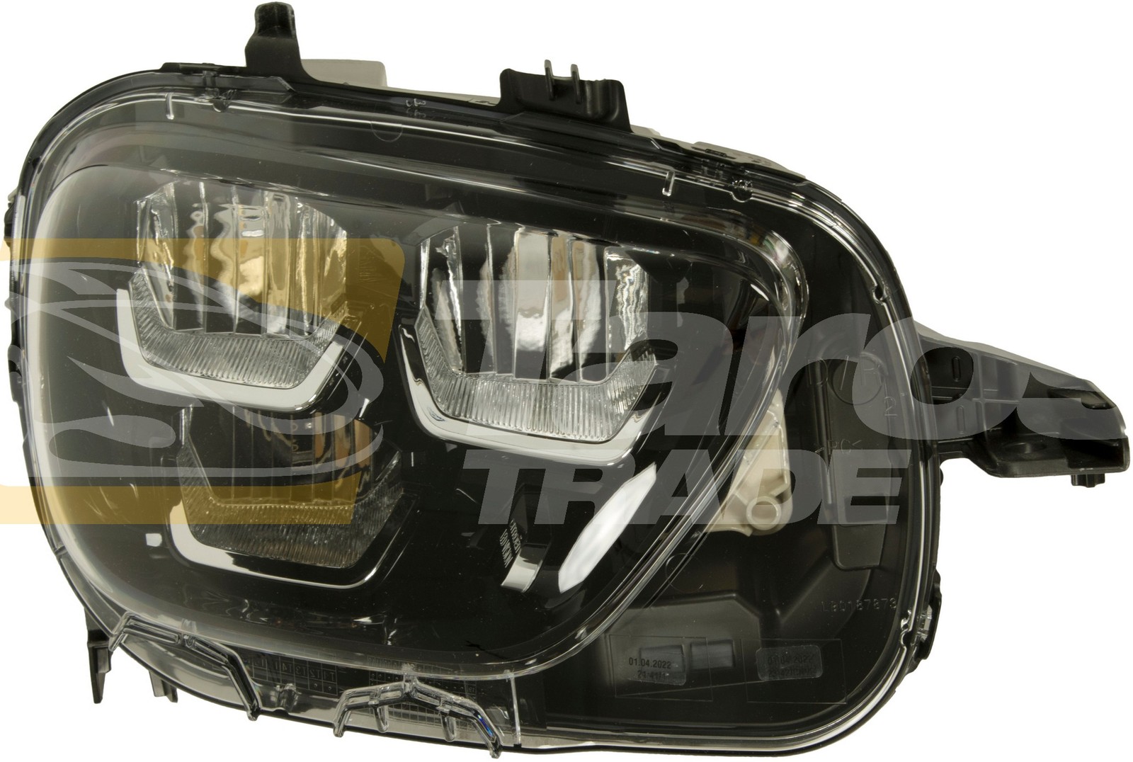 Phare avant droite Citroen C3 2020-2024 avec feux diurnes et vitre anti-UV