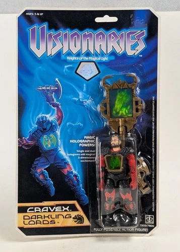 1987 Hasbro Visionaries Darkling Lords Cravex Action Figure MOC Sealed