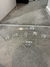 Set Of Clear Plastic Drawer Boxes, Excellent Condition