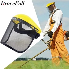 Protection Mesh Face Shield Protective Mask Safety Helmet Chainsaw Helmets