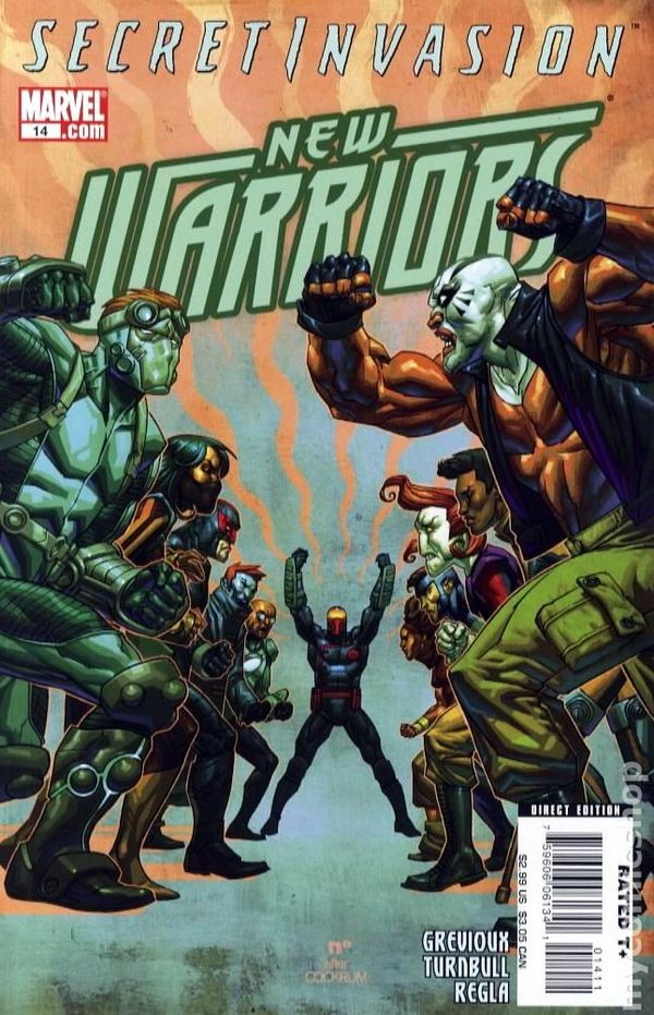 New Warriors #14 FN 2008 Stock Image