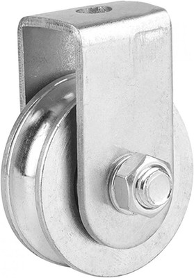 Rollenblock, Einzelner Rollenblock 300Kg Loading Swivel Pulley Schwenkhaken Hoch