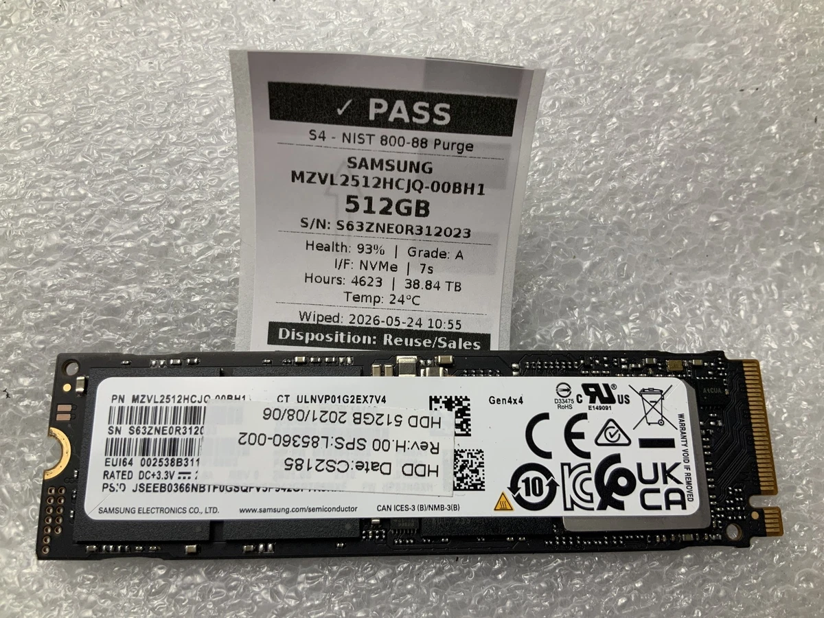 Samsung 512GB M.2 Solid State Drives for sale | eBay