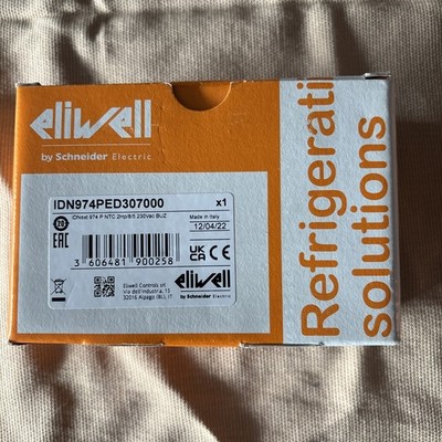 ELIWELL DIGITAL REGLER THERMOSTAT 230V ID NEXT 974 IDN974PED307000