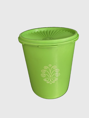 Vtg Tupperware 809-14 Servalier Apple Green 6 3/4