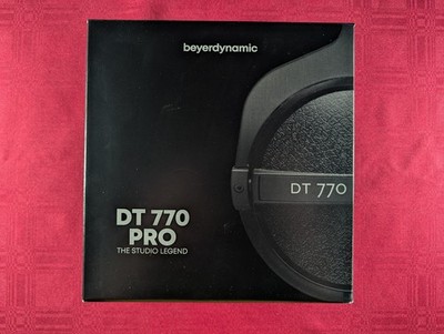 Beyerdynamic DT 770 Pro 80 ohm NEW studio mixing headphones made in Germany