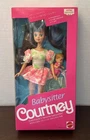 Rare Vintage 1990 Mattel Babysitter Courtney Barbie Doll #9434 Japanese Open Box