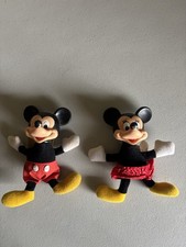 Walt Disney Mickey Minnie Mouse Soft Stuffie Plush by Applause 6" Vtg