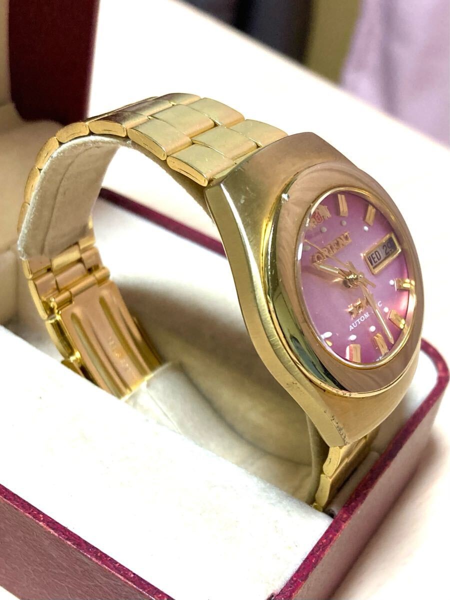 Orient Three Star Automatic Self Winding Men s Wa… - image 3