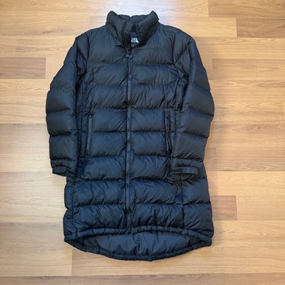 Women's The North Face Black Metropolis 550 Down Fill Parka Puffer Jacket Sz M
