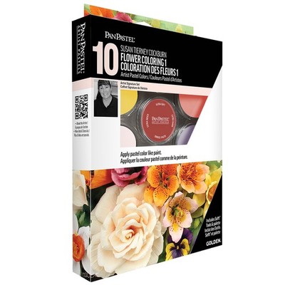 PanPastel 10 - Blumenmalerei 1 - Susan Tierney Cockburn Set