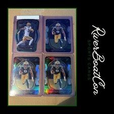 Christian Watson 2022 Panini Select Rookie Lot (4) Die-Cut, Green Bay Packers RC