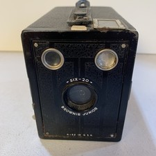 Brownie Junior Target SIX-20 Box Camera USA Kodak Parts Repair Or Display Only
