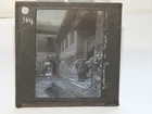 c1900 CHINA REAL PHOTOGRAPHIC MAGIC LANTERN SLIDE GATEWAY IN STREET TAIANFU 389