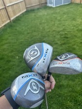Golf Wood Set Dunlop Driver Longridge 3 Wood And 5 Wood Righthanded Graphite