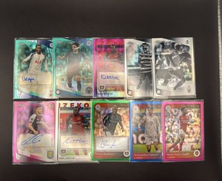 Topps Chrome/Merlin 10er Negative/Numbered/Auto LOT
