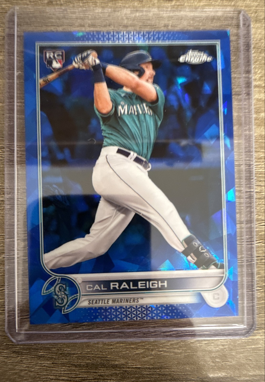 2022 Topps Chrome Sapphire Edition - Cal Raleigh #277 (RC)