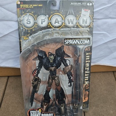 McFarlane Toys Spawn Interlink 6 Action Figure Boxed w/ Gun, Arm Part