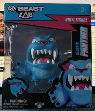 2024 Exclusive Moose Toys MrBeast Lab Fuzzy Panther Vinyl Figure