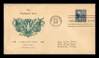 US COVER JAMES K POLK PRESIDENTIAL SERIES FDC SCOTT 816 THERMOGRAPHED CACHET