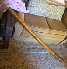 Wood Didgeridoo Brown Varnished Finish Large Bore 4 in Bell Diameter