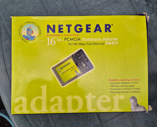 Netgear FA411 10/100 PCMCIA Network Interface Adapter