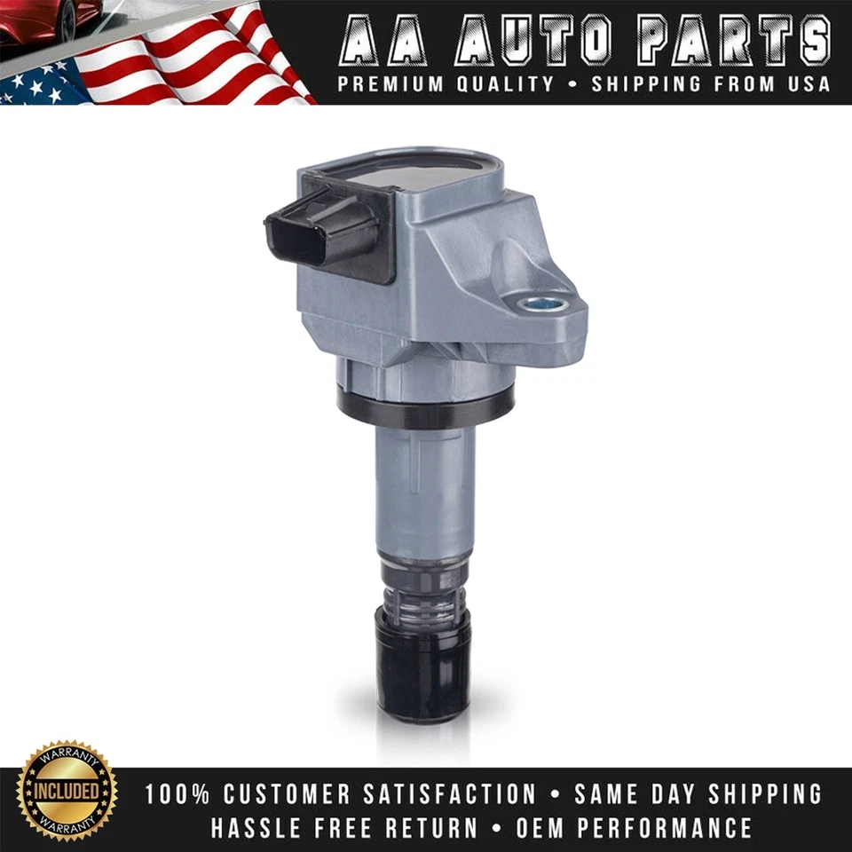 4 Ignition Coil & 4 NGK Iridium Spark Plug for 2012-2015 Honda Civic 1.8L UF672 - Image 2 of 4