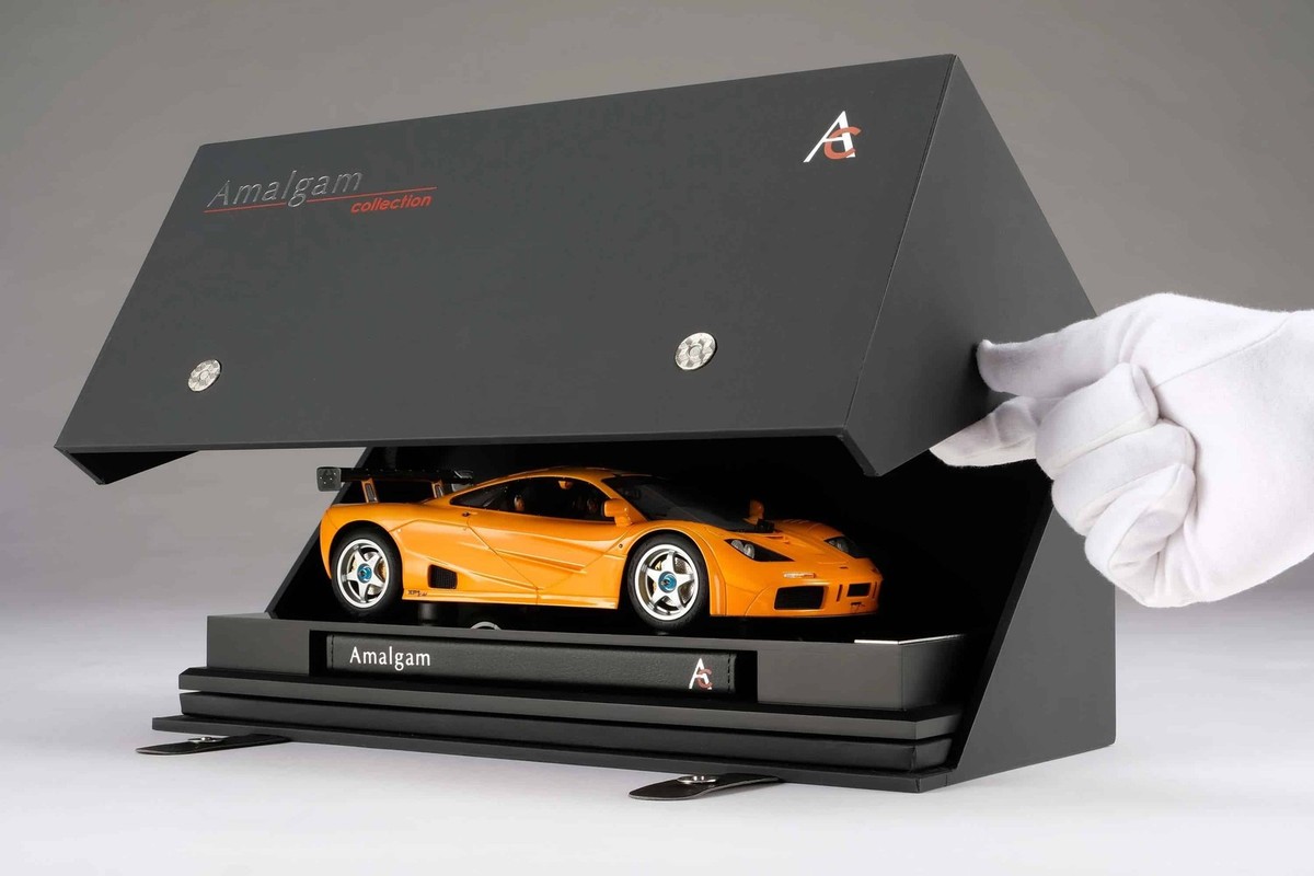 Amalgam - 1:18 McLaren F1 LM Orange - Resin Model | eBay