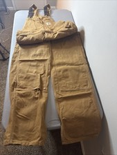 Carhartt Men's Bib Overalls - Brown 102776-211-38x34