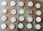 18 Mercury & 2 Roosevelt dimes