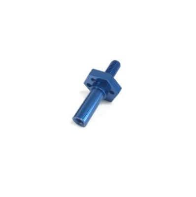 ALUMINUM FRONT AXLE 12MM HEX 5MM OFFSET CUSTOM WORKS