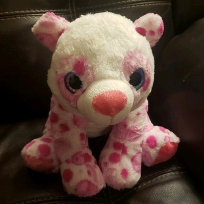Panda Peace Bear Pink & White National Zoo Washington DC Smithsonian Clean Soft