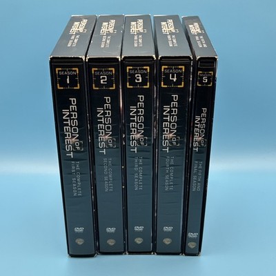 Person of Interest Complete Series TV Series DVD Collection, Seasons 1-5