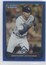2012 Bowman Chrome Blue Refractor 88/250 Desmond Jennings #114 0g4