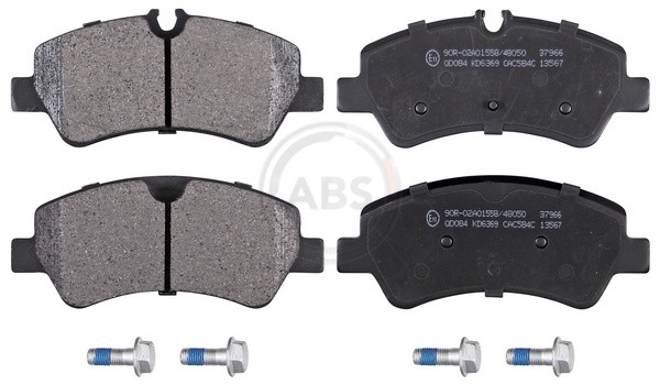 A.B.S.-OE 37966-OE Brake Pad Set, disc brake for FORD